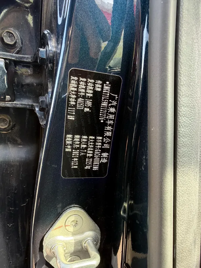 2021 GAC Trumpchi M6 1.5T 169HP L4 7DCT,autocango,china used car exporter,china ev exporter,chinese used car exporter,chinese used ev exporter