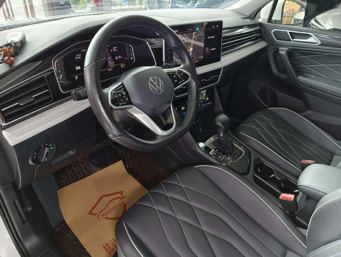 2023 Volkswagen Tiguan L 1.5T 160HP L4 7DCT,autocango,china used car exporter,china ev exporter,chinese used car exporter,chinese used ev exporter