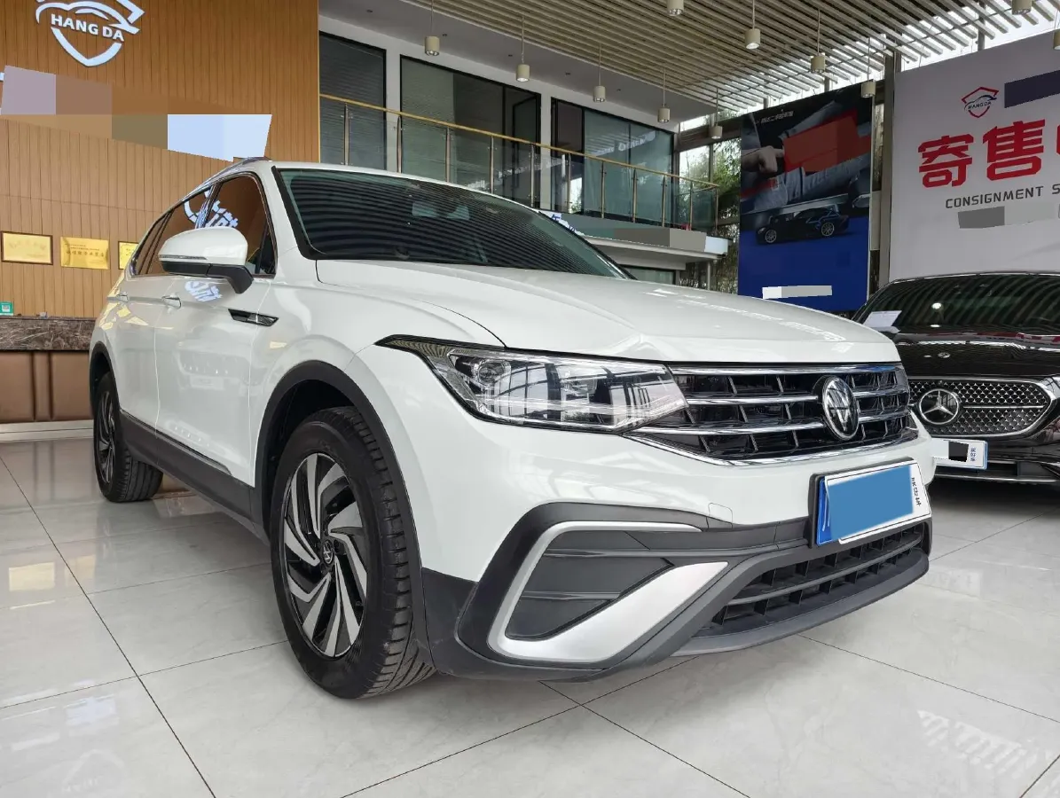 2023 Volkswagen Tiguan L 1.5T 160HP L4 7DCT,autocango,china used car exporter,china ev exporter,chinese used car exporter,chinese used ev exporter
