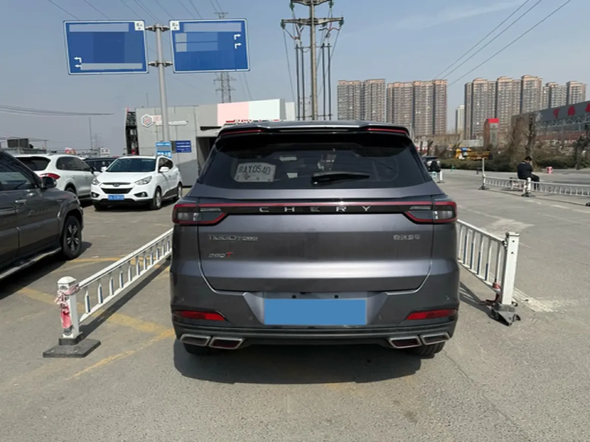2023 Chery Tiggo 7 Plus 1.6T 197HP L4 7DCT,autocango,china used car exporter,china ev exporter,chinese used car exporter,chinese used ev exporter