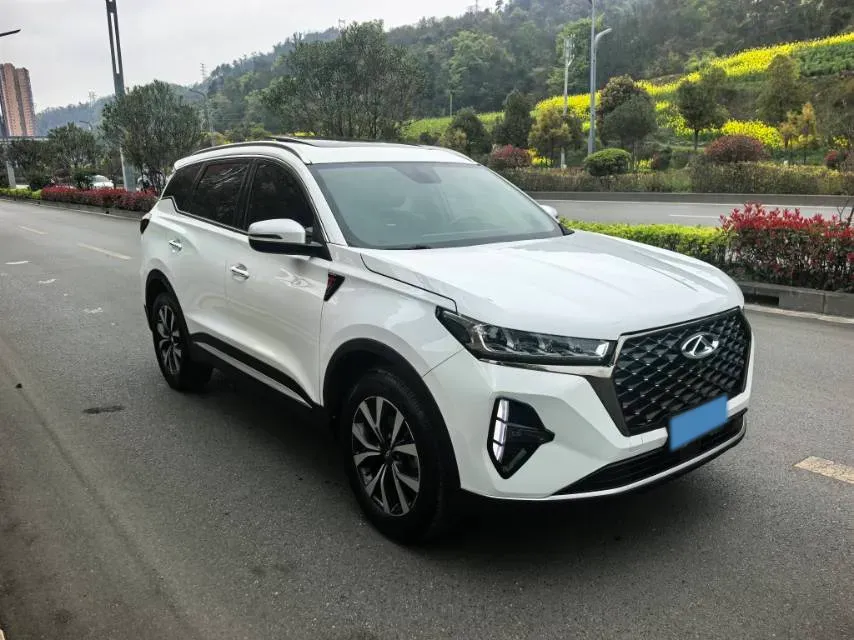 2021 Chery Tiggo 7 Plus 1.5T 156HP L4 CVT,autocango,china used car exporter,china ev exporter,chinese used car exporter,chinese used ev exporter