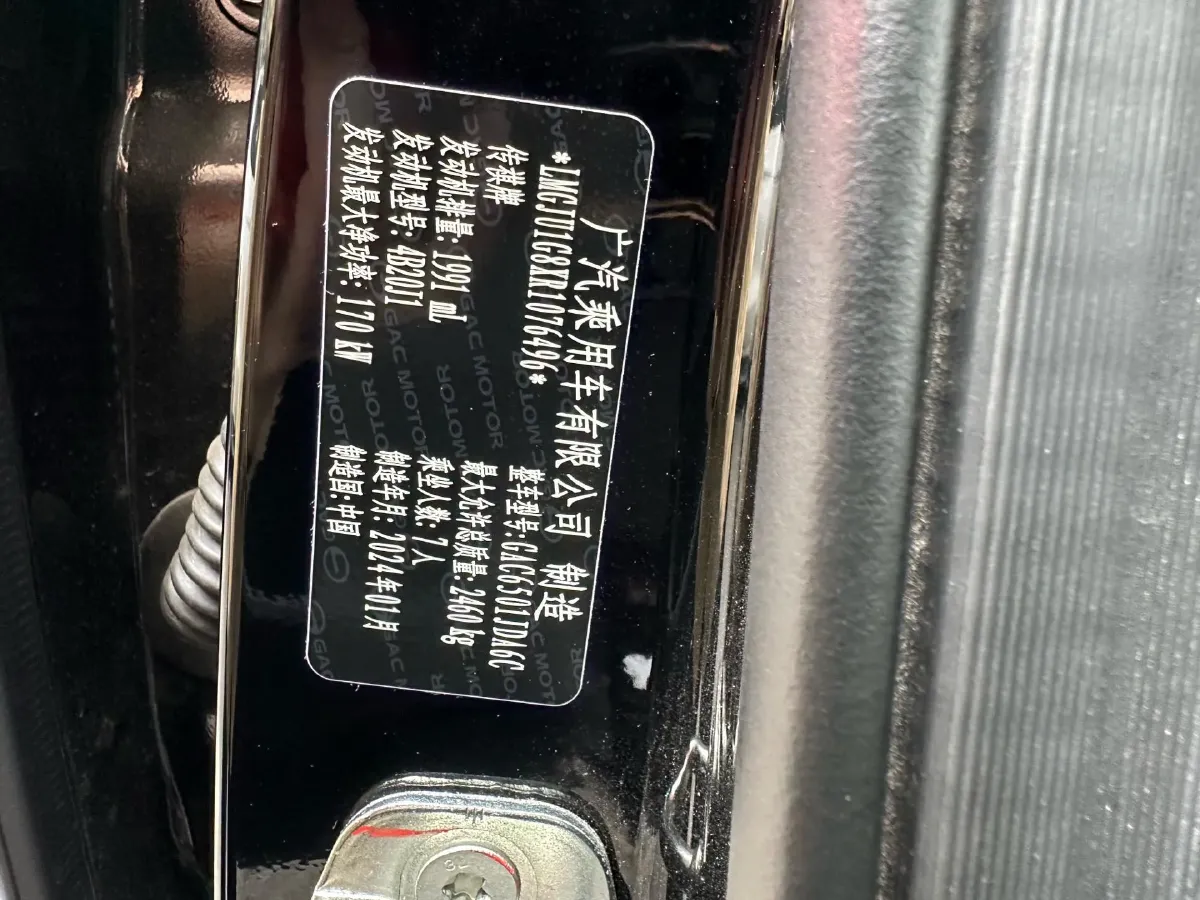 2024 GAC Trumpchi GS8 2.0T 252HP L4 8AT,autocango,china used car exporter,china ev exporter,chinese used car exporter,chinese used ev exporter