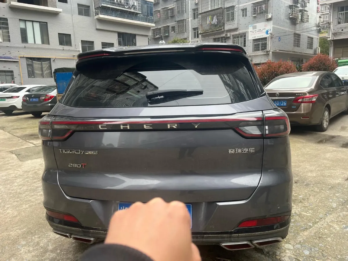 2023 Chery Tiggo 7 Plus 1.6T 197HP L4 7DCT,autocango,china used car exporter,china ev exporter,chinese used car exporter,chinese used ev exporter