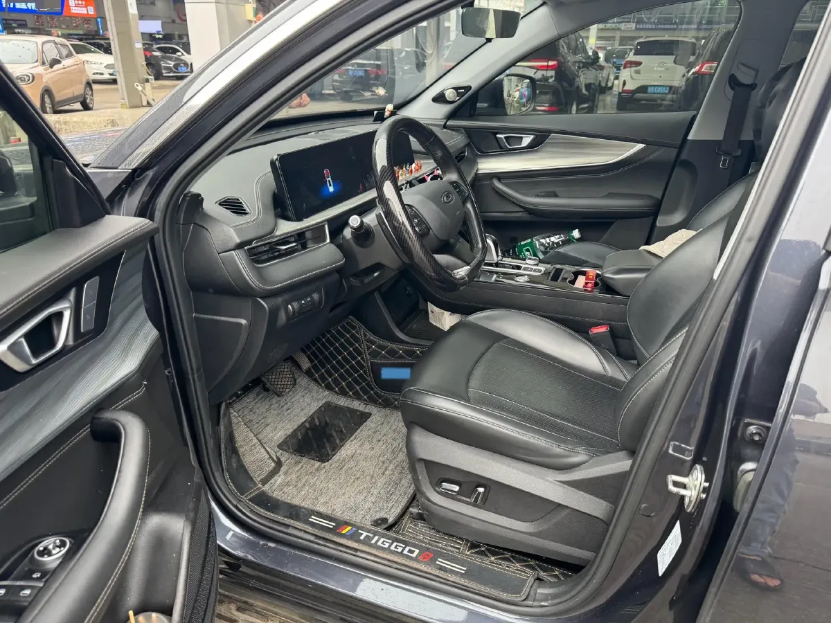 2022 Chery Tiggo 8 Plus 1.6T 197HP L4 7DCT,autocango,china used car exporter,china ev exporter,chinese used car exporter,chinese used ev exporter