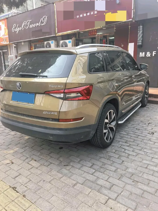2018 Skoda Kodiak 2.0T 186HP L4 7DCT,autocango,china used car exporter,china ev exporter,chinese used car exporter,chinese used ev exporter