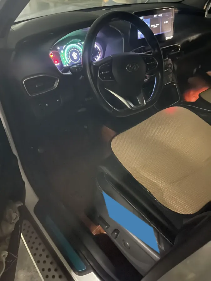 2019 Hyundai Santafe 2.0T 230HP L4 8AT,autocango,china used car exporter,china ev exporter,chinese used car exporter,chinese used ev exporter