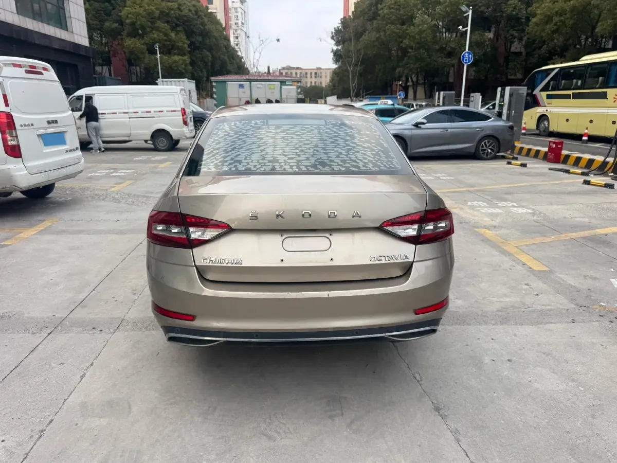 2019 Skoda Octavia 1.5L 116HP L4 6AT,autocango,china used car exporter,china ev exporter,chinese used car exporter,chinese used ev exporter