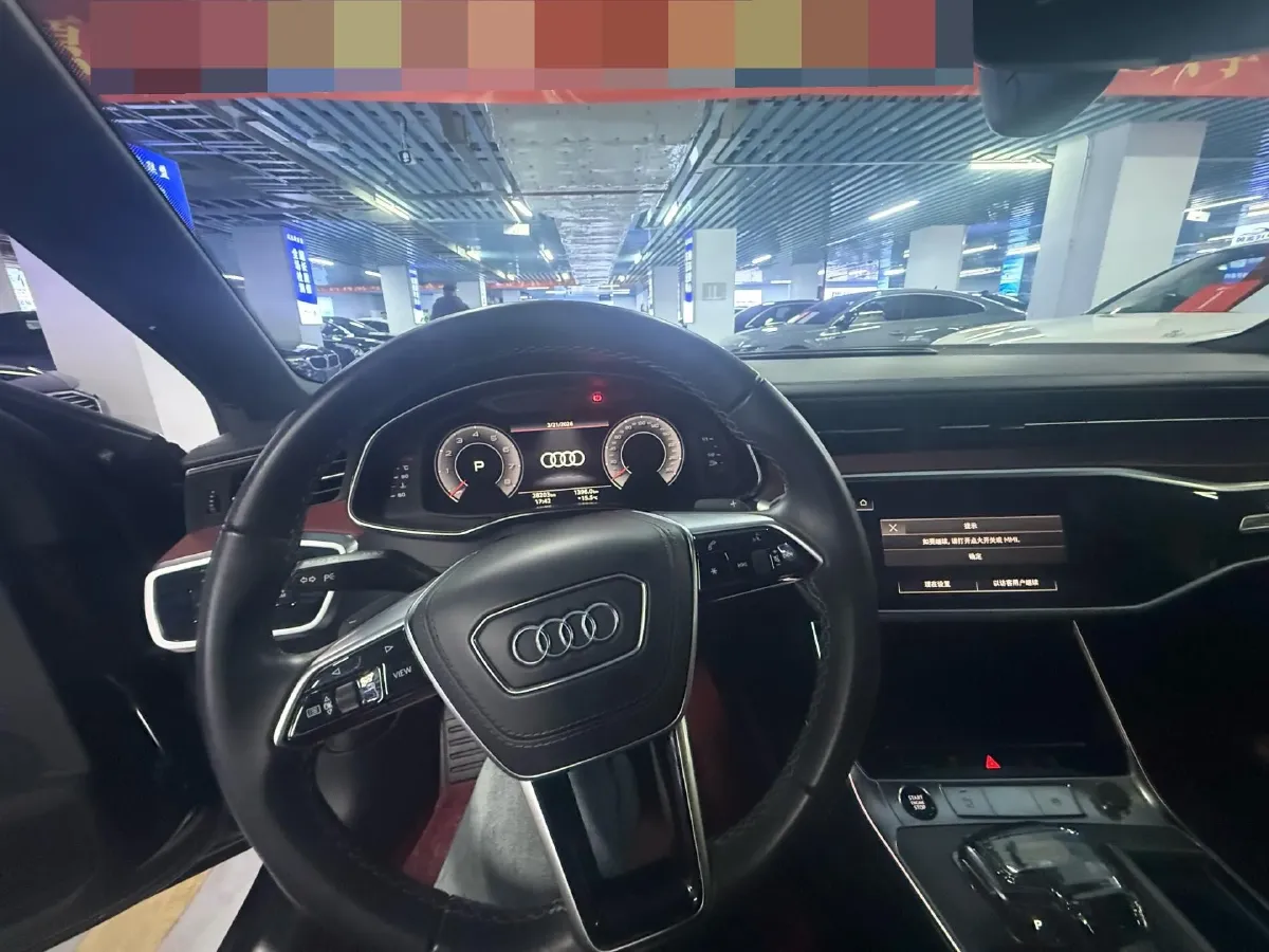 2024 Audi A6L 2.0T 190HP L4 7DCT,autocango,china used car exporter,china ev exporter,chinese used car exporter,chinese used ev exporter