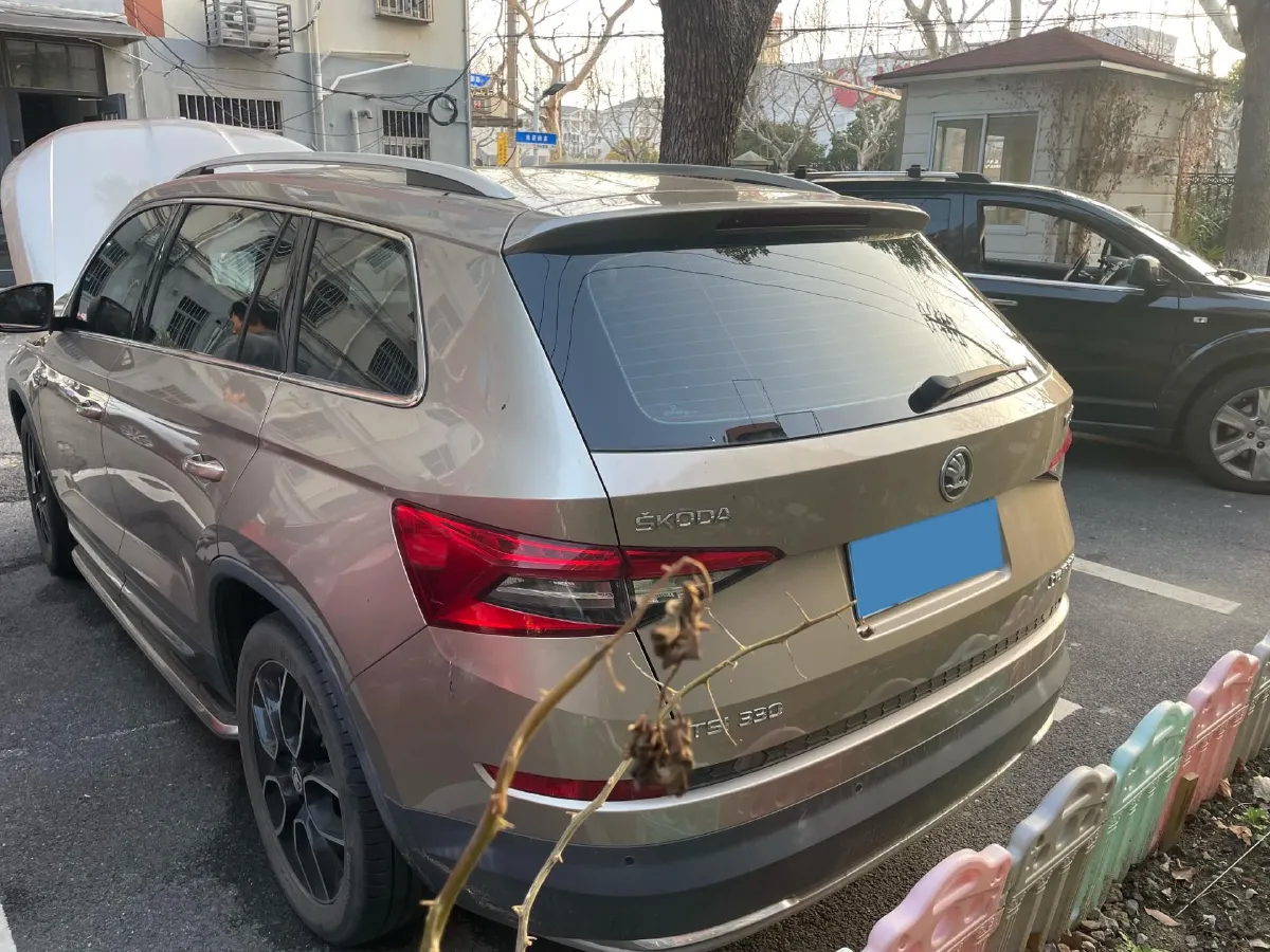2018 Skoda Kodiak 2.0T 186HP L4 7DCT,autocango,china used car exporter,china ev exporter,chinese used car exporter,chinese used ev exporter