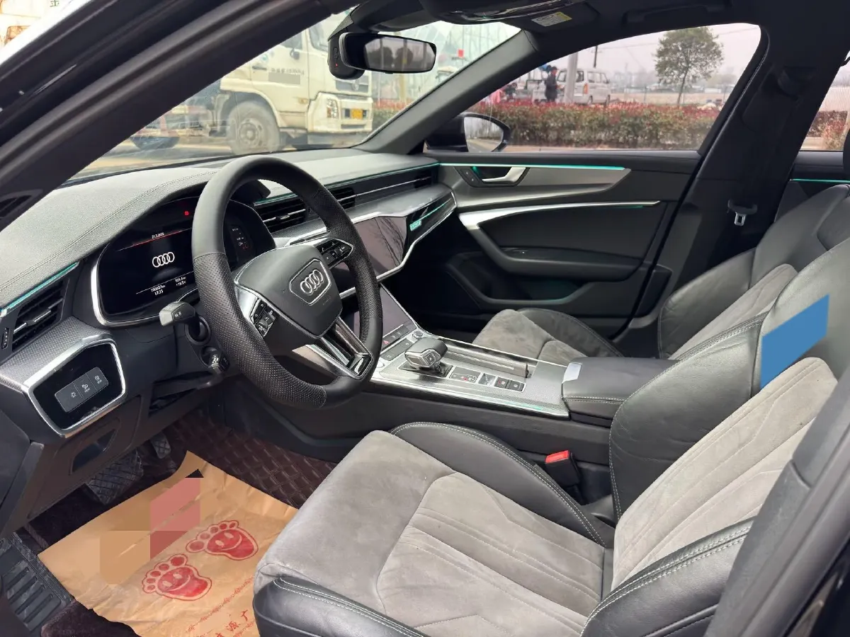 2019 Audi A6L 2.0T 190HP L4 7DCT,autocango,china used car exporter,china ev exporter,chinese used car exporter,chinese used ev exporter