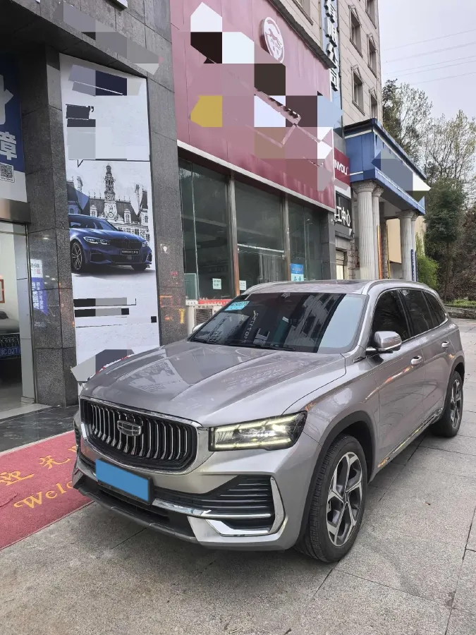 2024 Geely Monjaro 2.0T 218HP L4 7DCT,autocango,china used car exporter,china ev exporter,chinese used car exporter,chinese used ev exporter