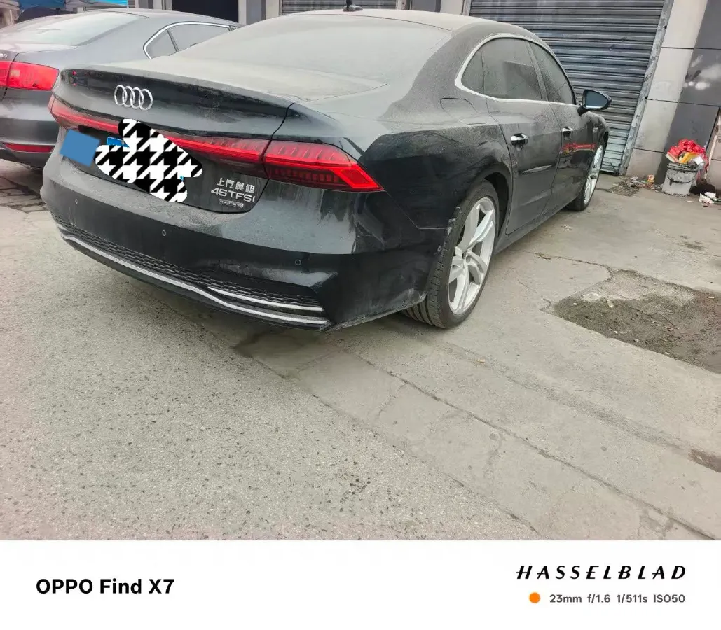 2023 Audi A7L 2.0T 245HP L4 7DCT,autocango,china used car exporter,china ev exporter,chinese used car exporter,chinese used ev exporter