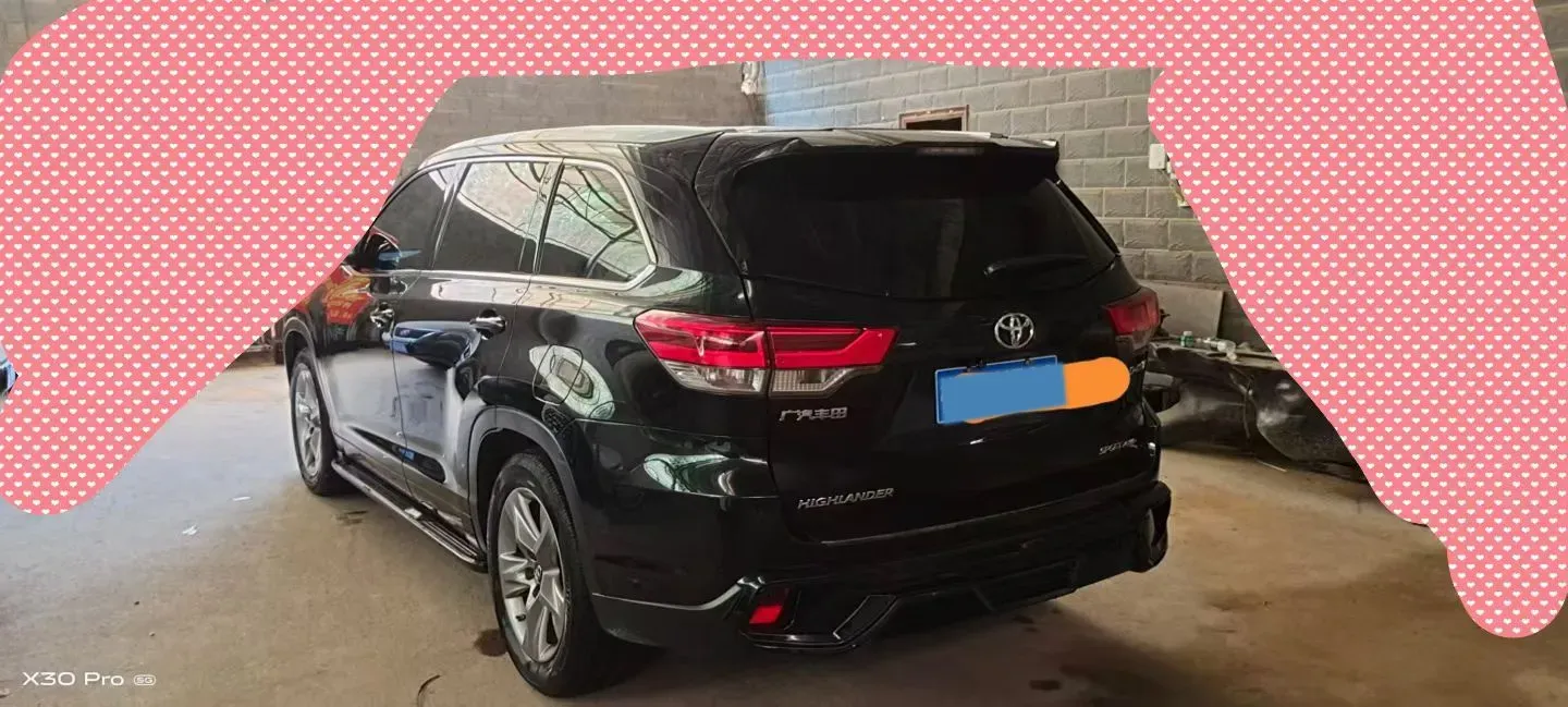 2021 Toyota Highlander 2.0T 220HP L4 6AT,autocango,china used car exporter,china ev exporter,chinese used car exporter,chinese used ev exporter