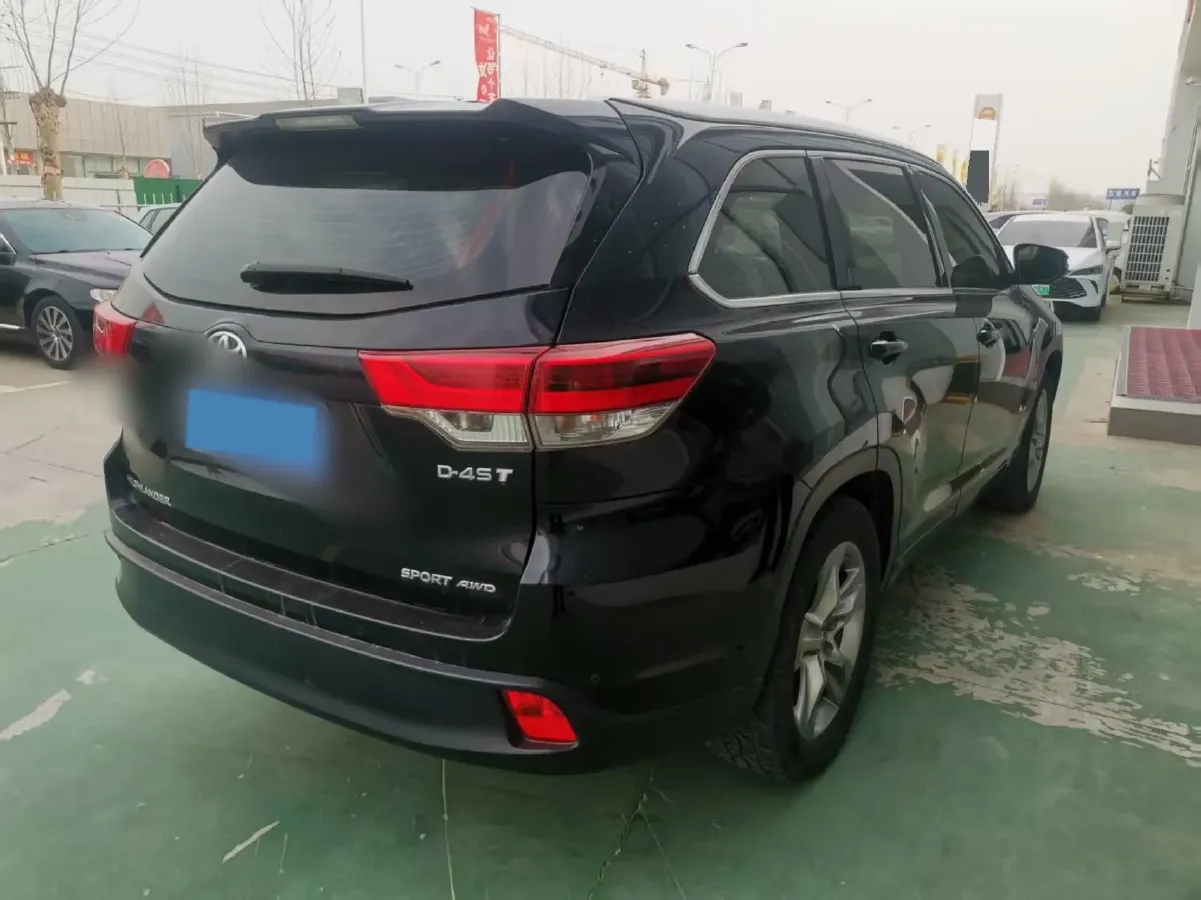 2021 Toyota Highlander 2.0T 220HP L4 6AT,autocango,china used car exporter,china ev exporter,chinese used car exporter,chinese used ev exporter