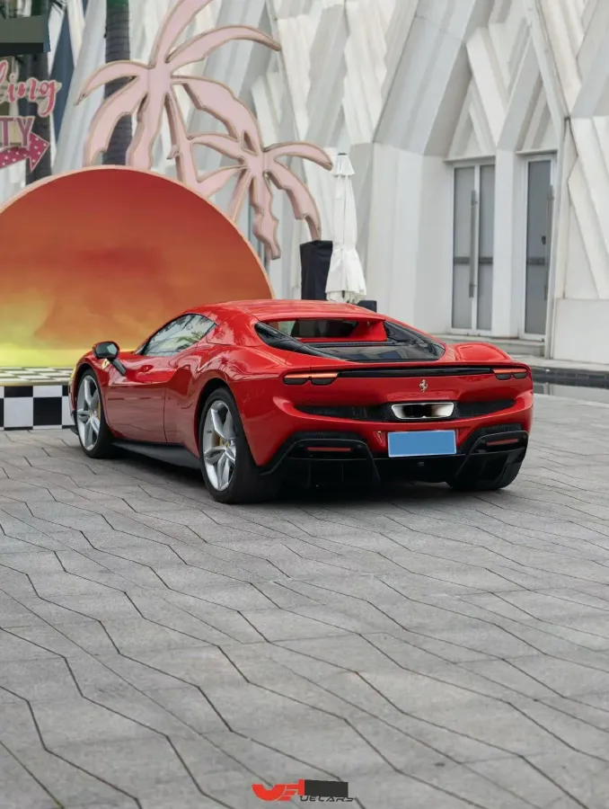 2022 Ferrari 296 3.0T 663HP V6 8DCT PHEV 7.45KWH,autocango,china used car exporter,china ev exporter,chinese used car exporter,chinese used ev exporter