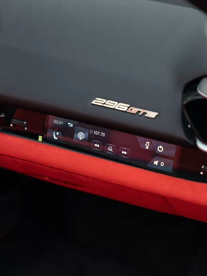 2022 Ferrari 296 3.0T 663HP V6 8DCT PHEV 7.45KWH,autocango,china used car exporter,china ev exporter,chinese used car exporter,chinese used ev exporter