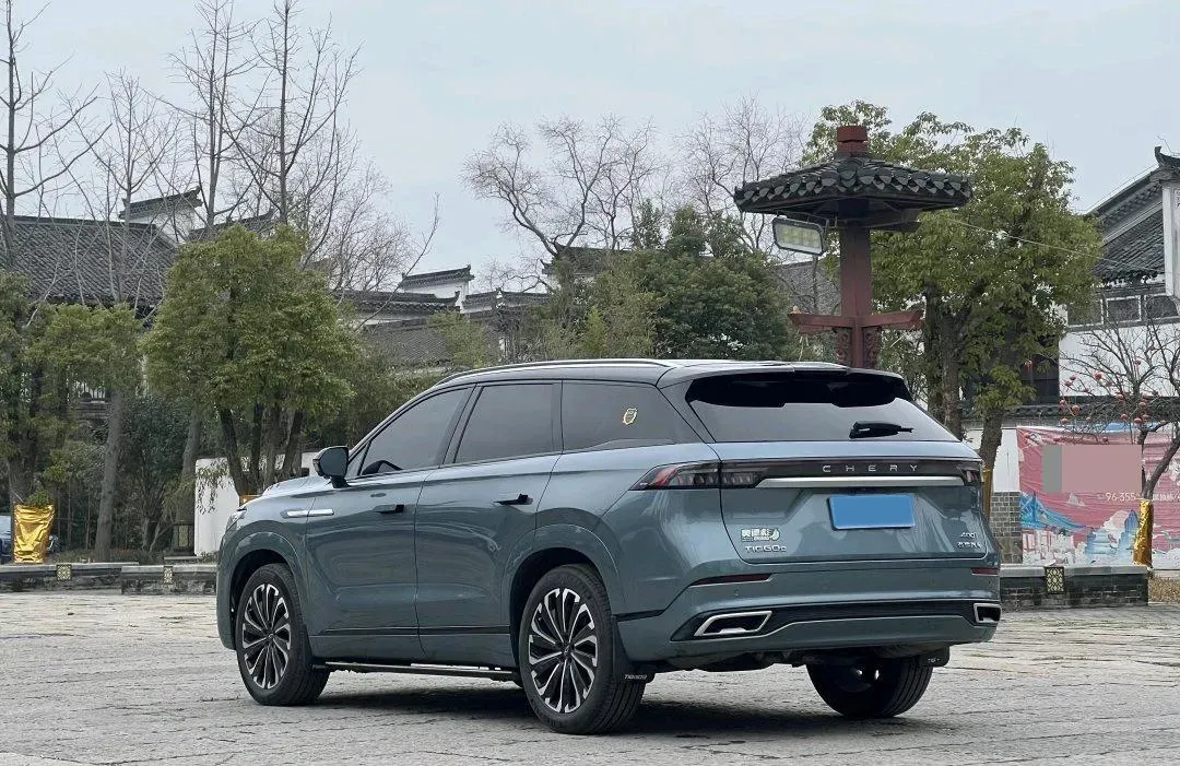 2023 Chery Tiggo 9 2.0T 261HP L4 7DCT,autocango,china used car exporter,china ev exporter,chinese used car exporter,chinese used ev exporter