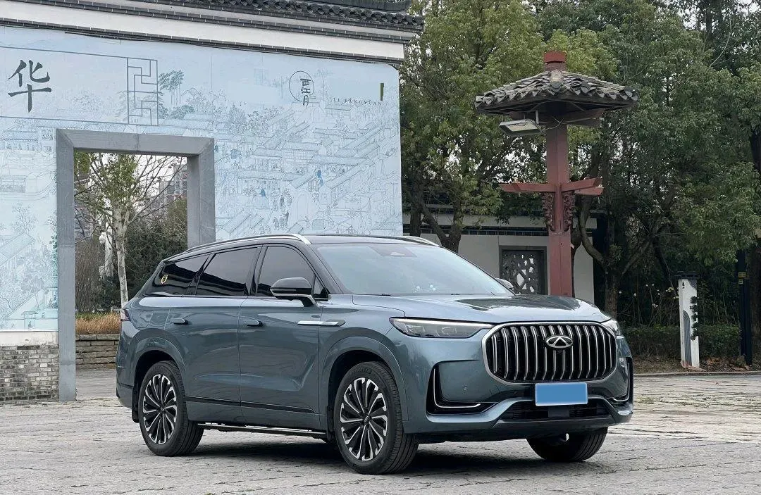 2023 Chery Tiggo 9 2.0T 261HP L4 7DCT,autocango,china used car exporter,china ev exporter,chinese used car exporter,chinese used ev exporter