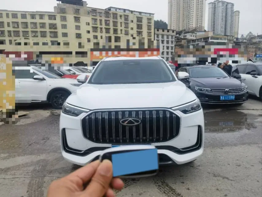 2024 Chery Tiggo 9 2.0T 261HP L4 7DCT,autocango,china used car exporter,china ev exporter,chinese used car exporter,chinese used ev exporter