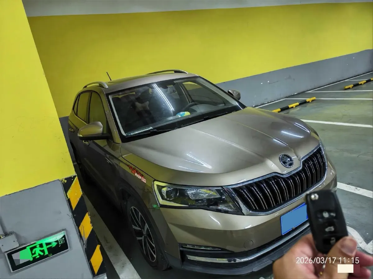 2018 Skoda Kamiq 1.5L 110HP L4 6AT,autocango,china used car exporter,china ev exporter,chinese used car exporter,chinese used ev exporter