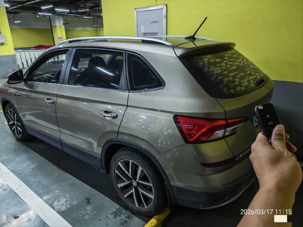 2018 Skoda Kamiq 1.5L 110HP L4 6AT,autocango,china used car exporter,china ev exporter,chinese used car exporter,chinese used ev exporter