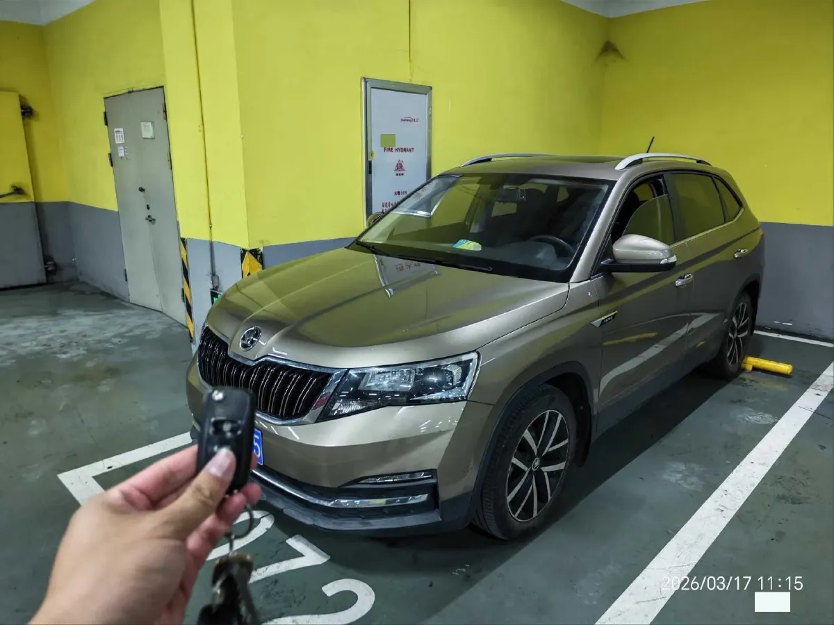 2018 Skoda Kamiq 1.5L 110HP L4 6AT,autocango,china used car exporter,china ev exporter,chinese used car exporter,chinese used ev exporter