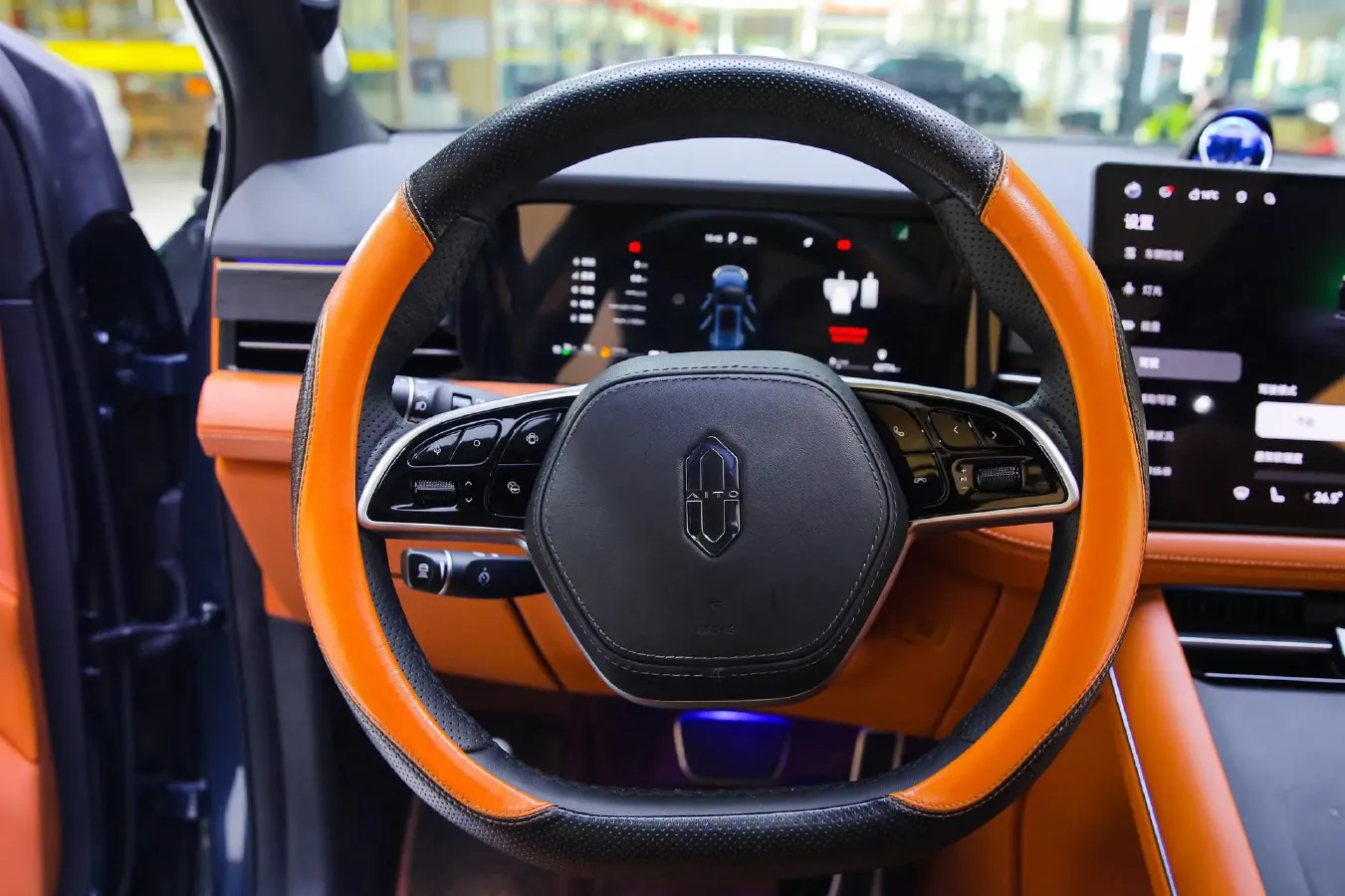 2024 AITO AITO M7 1.5T 152HP L4 REEV 42KWH,autocango,china used car exporter,china ev exporter,chinese used car exporter,chinese used ev exporter