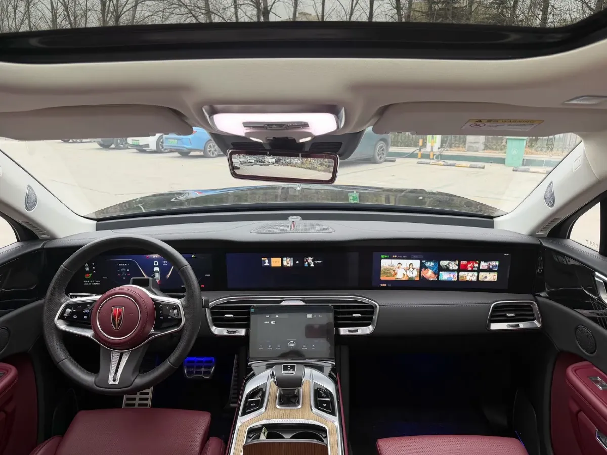 2022 HongQi E-HS9 BEV 120KWH,autocango,china used car exporter,china ev exporter,chinese used car exporter,chinese used ev exporter