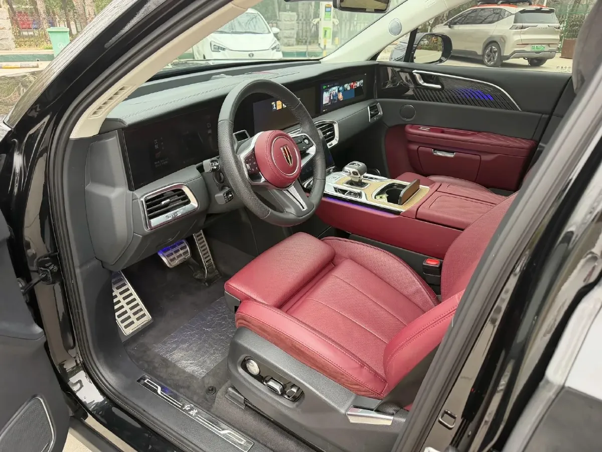 2022 HongQi E-HS9 BEV 120KWH,autocango,china used car exporter,china ev exporter,chinese used car exporter,chinese used ev exporter