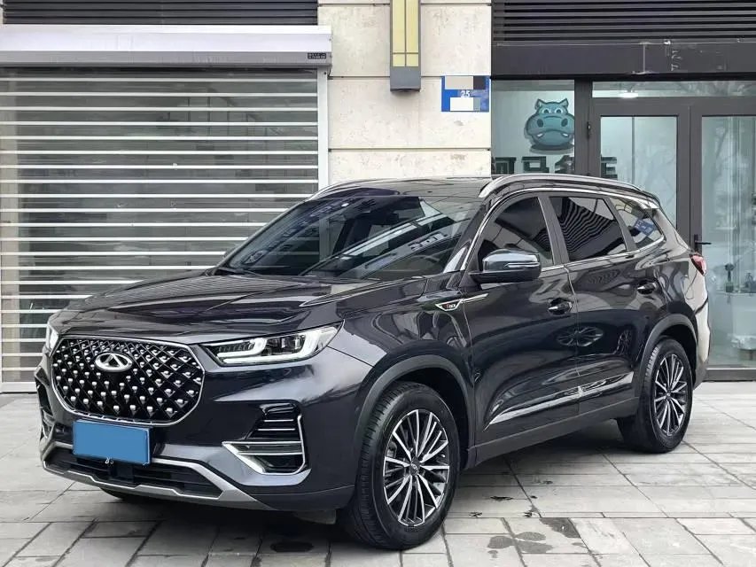 2021 Chery Tiggo 8 Plus 1.6T 197HP L4 7DCT,autocango,china used car exporter,china ev exporter,chinese used car exporter,chinese used ev exporter