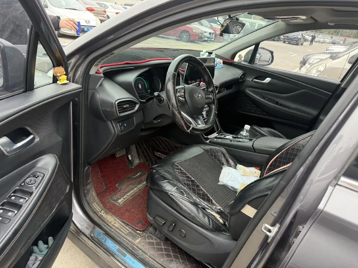2019 Hyundai Santafe 2.0T 240HP L4 8AT,autocango,china used car exporter,china ev exporter,chinese used car exporter,chinese used ev exporter