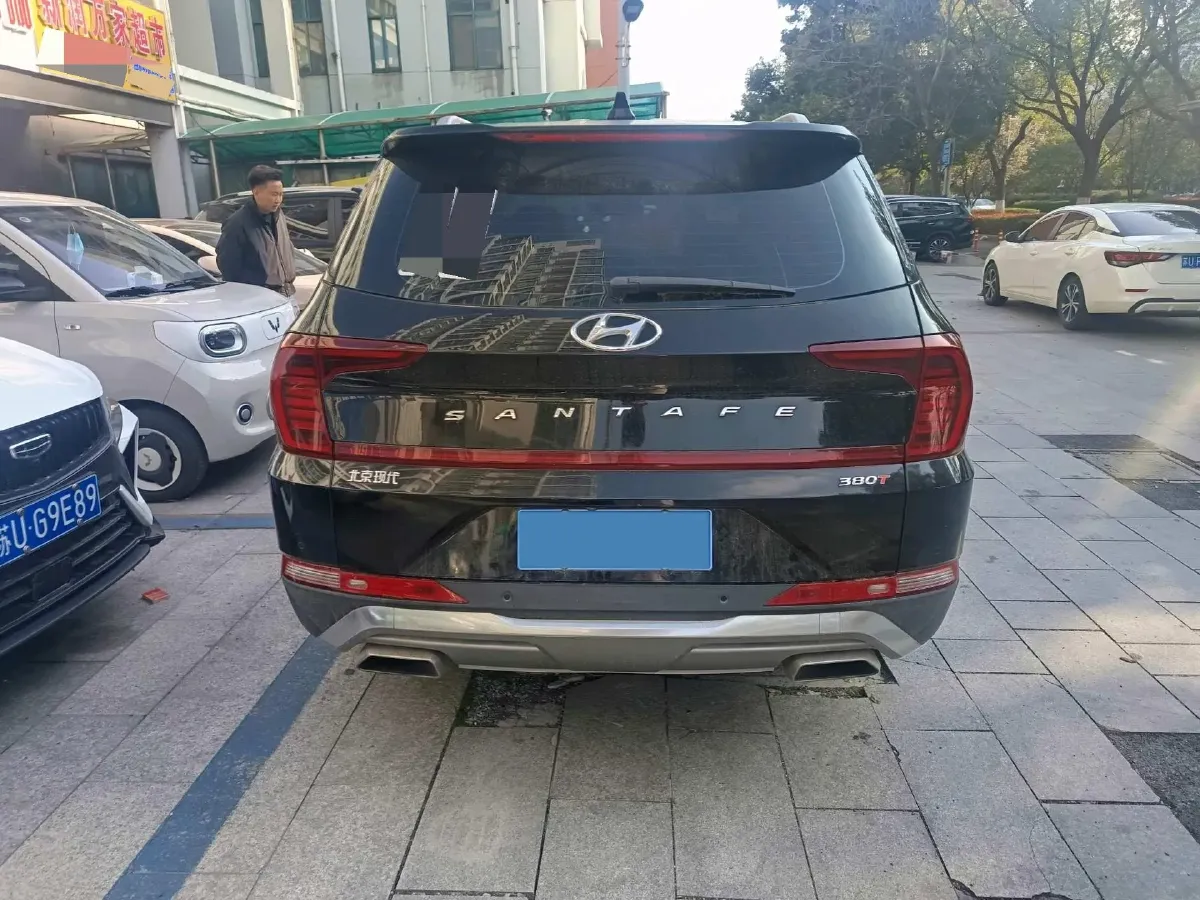 2019 Hyundai Santafe 2.0T 240HP L4 8AT,autocango,china used car exporter,china ev exporter,chinese used car exporter,chinese used ev exporter