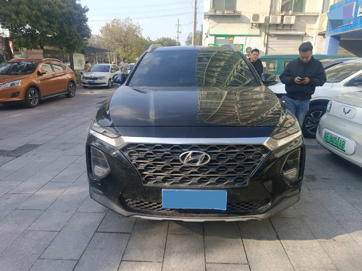 2019 Hyundai Santafe 2.0T 240HP L4 8AT,autocango,china used car exporter,china ev exporter,chinese used car exporter,chinese used ev exporter
