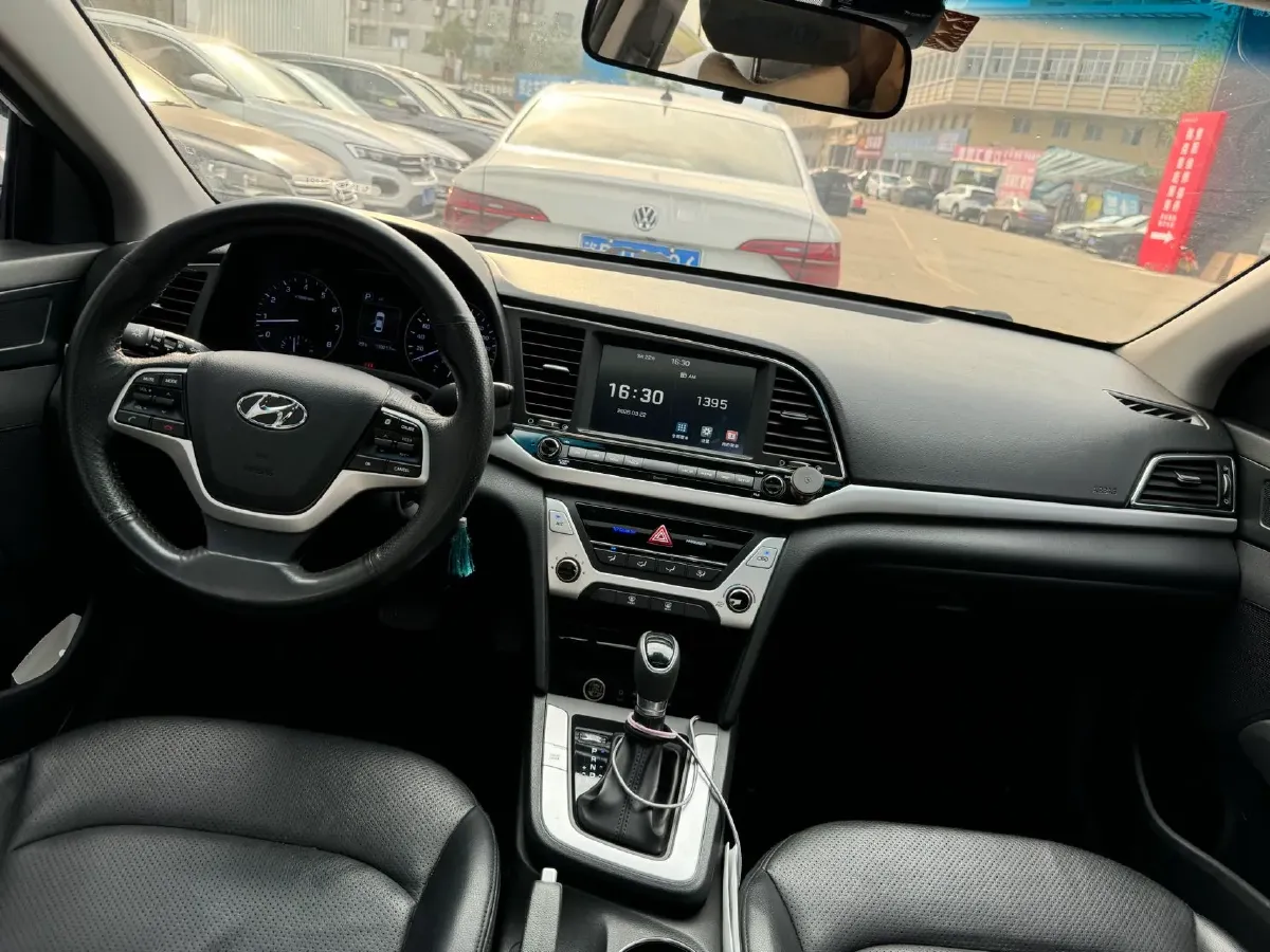 2016 Hyundai Elantra 1.6L 130HP L4 6AT,autocango,china used car exporter,china ev exporter,chinese used car exporter,chinese used ev exporter