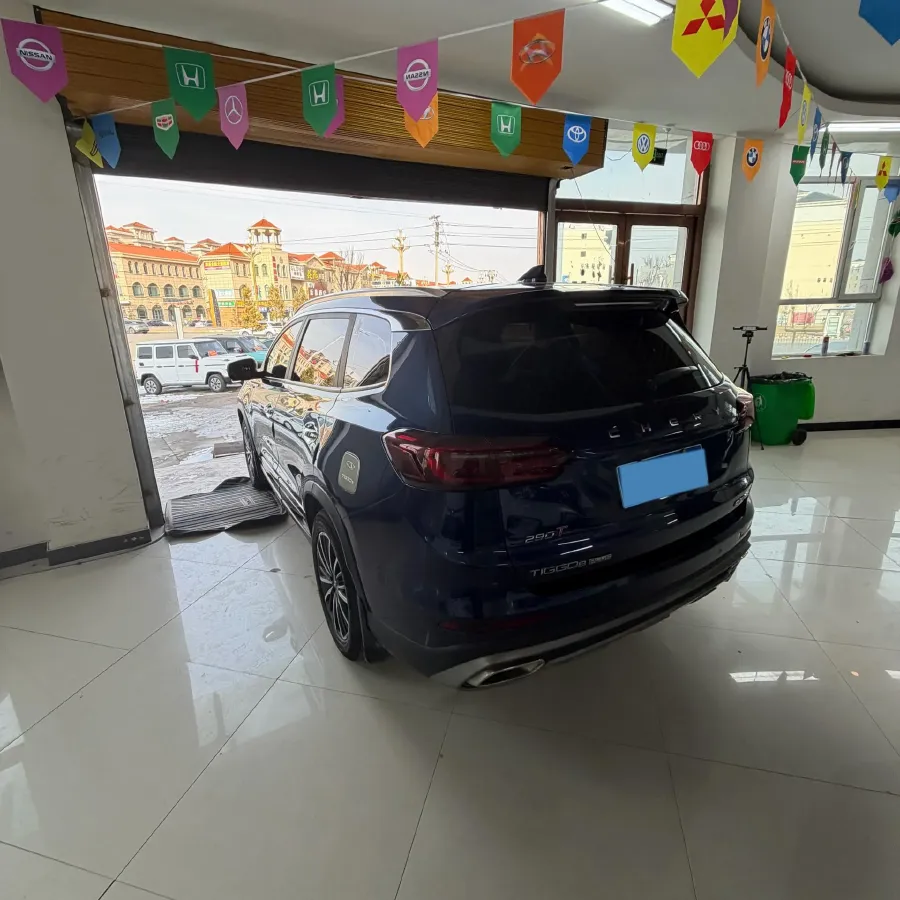2021 Chery Tiggo 8 Plus 1.6T 197HP L4 7DCT,autocango,china used car exporter,china ev exporter,chinese used car exporter,chinese used ev exporter
