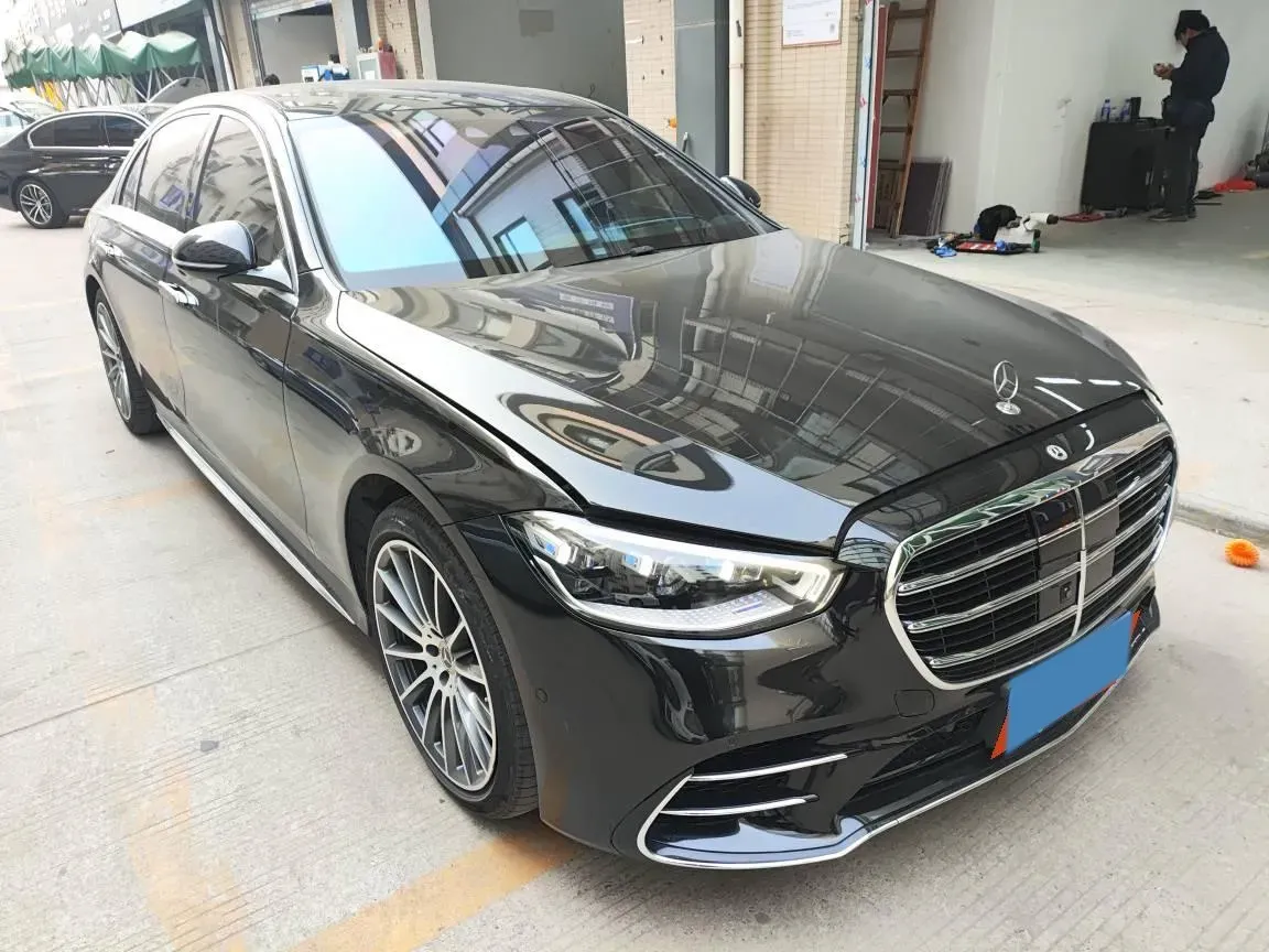 2021 Mercedes-Benz S Class 3.0T 435HP L6 9AT,autocango,china used car exporter,china ev exporter,chinese used car exporter,chinese used ev exporter