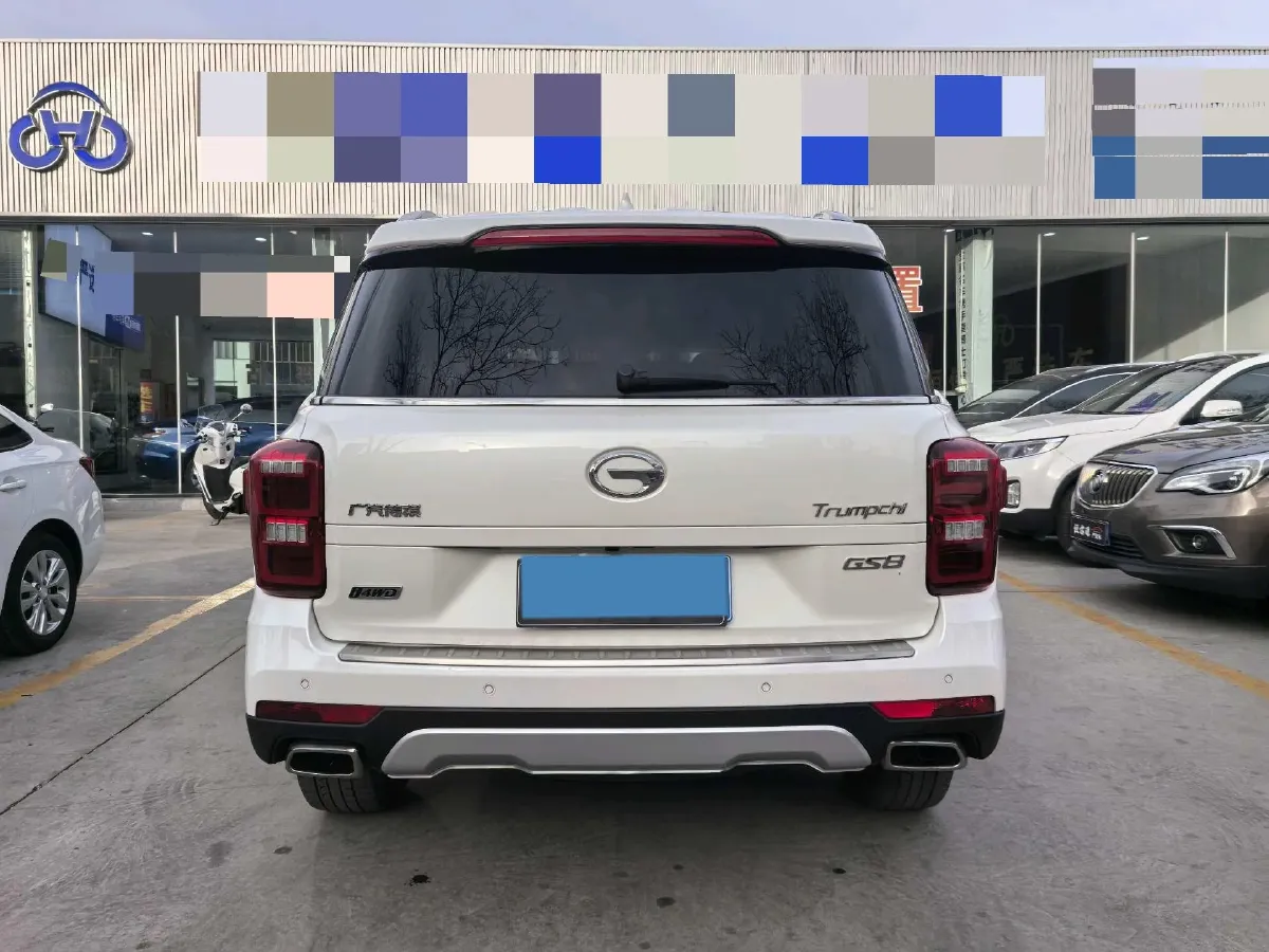 2017 GAC Trumpchi GS8 2.0T 201HP L4 6AT,autocango,china used car exporter,china ev exporter,chinese used car exporter,chinese used ev exporter