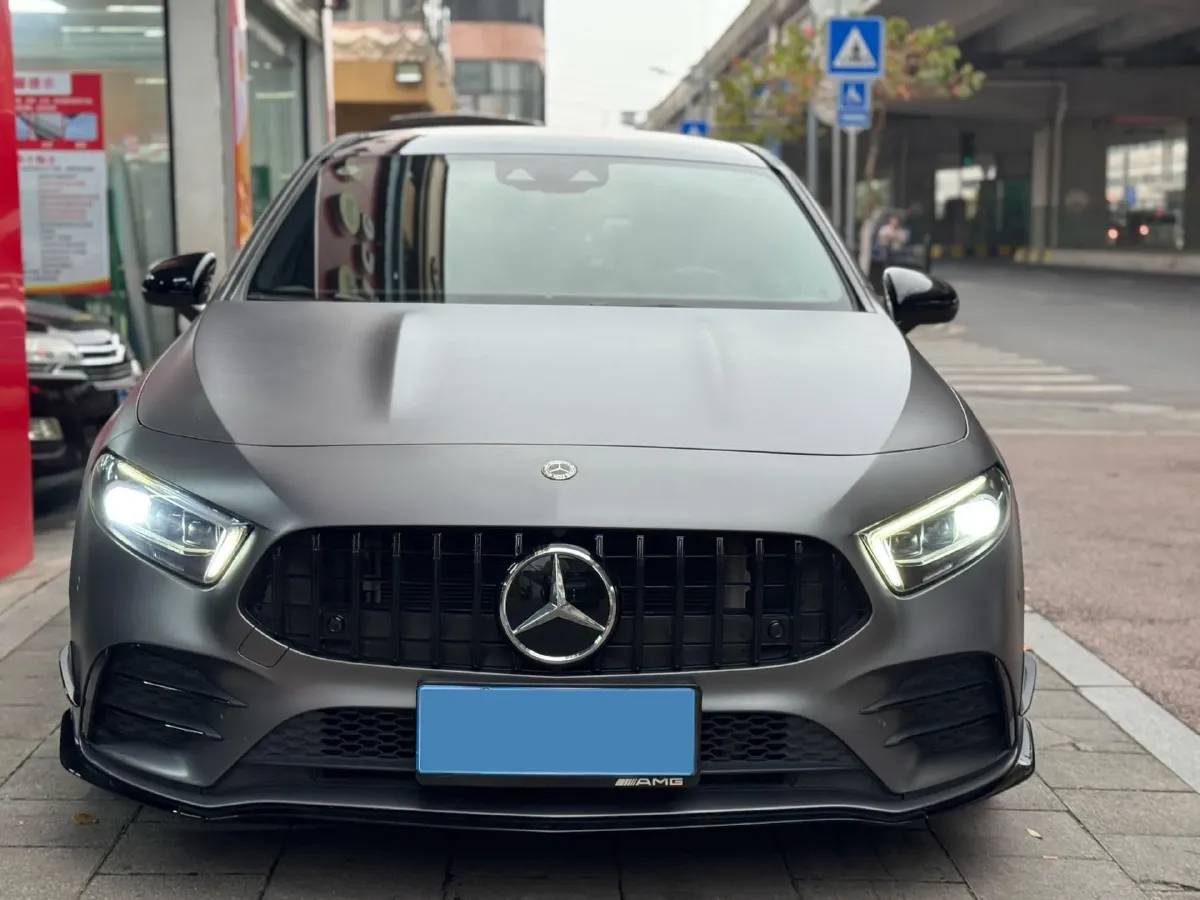 2019 Mercedes-Benz A AMG 2.0T 306HP L4 7DCT,autocango,china used car exporter,china ev exporter,chinese used car exporter,chinese used ev exporter