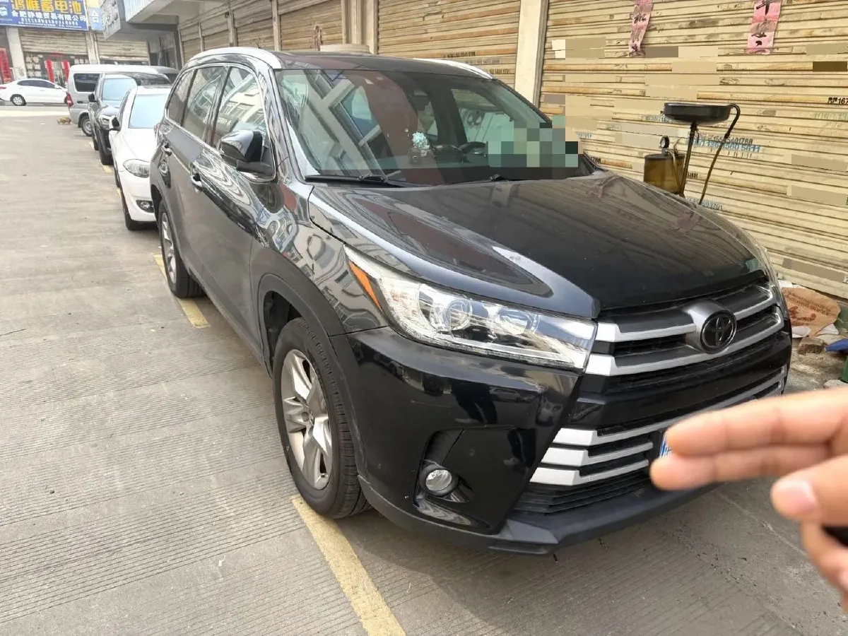 2018 Toyota Highlander 2.0T 220HP L4 6AT,autocango,china used car exporter,china ev exporter,chinese used car exporter,chinese used ev exporter