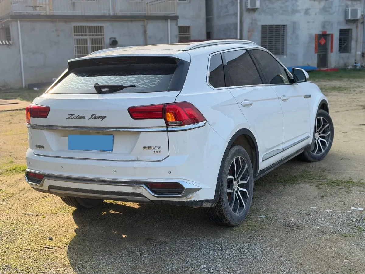 2018 Zotye Damy X7 2.0T 190HP L4 8AT,autocango,china used car exporter,china ev exporter,chinese used car exporter,chinese used ev exporter