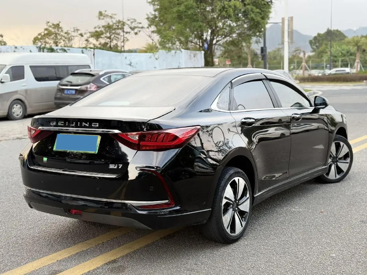 2019 BeiJing Auto EU7 BEV 60.225KWH,autocango,china used car exporter,china ev exporter,chinese used car exporter,chinese used ev exporter