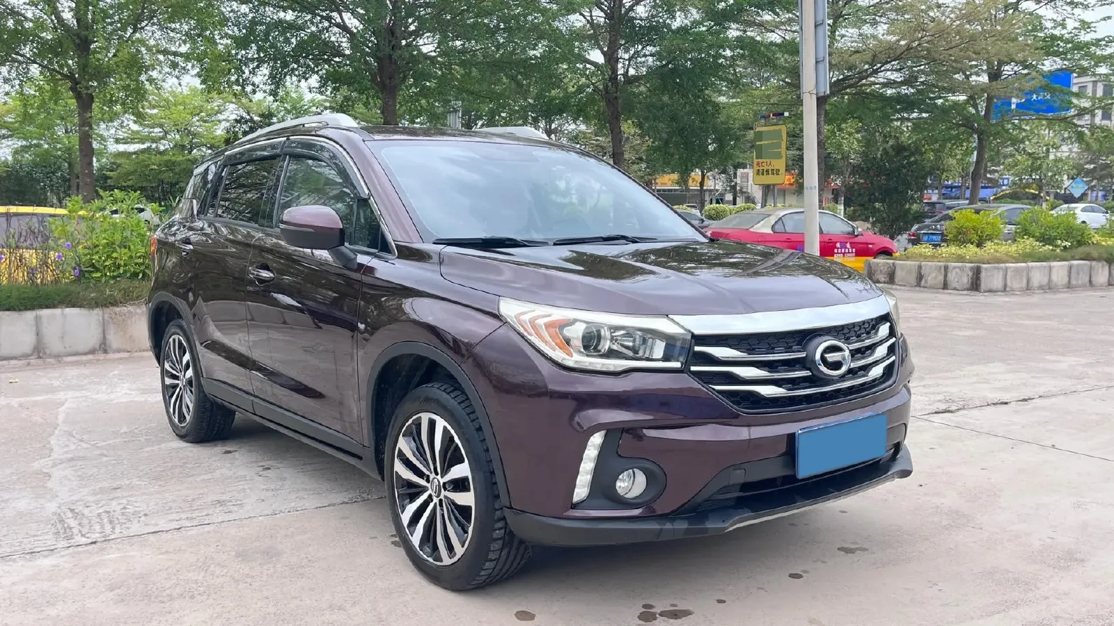 2017 GAC Trumpchi GS4 1.5T 152HP L4 5MT,autocango,china used car exporter,china ev exporter,chinese used car exporter,chinese used ev exporter