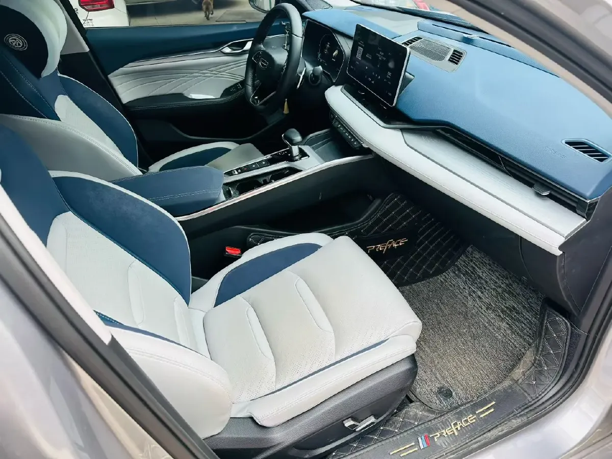 2021 Geely Preface 2.0T 190HP L4 7DCT,autocango,china used car exporter,china ev exporter,chinese used car exporter,chinese used ev exporter