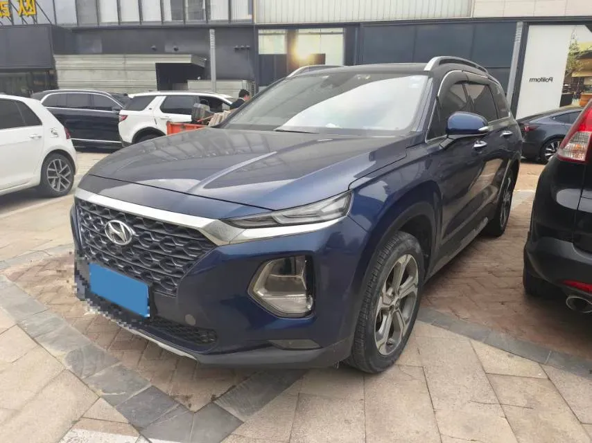 2019 Hyundai Santafe 2.0T 240HP L4 8AT,autocango,china used car exporter,china ev exporter,chinese used car exporter,chinese used ev exporter