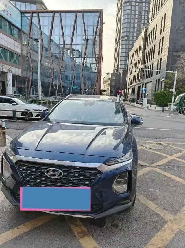 2019 Hyundai Santafe 2.0T 240HP L4 8AT,autocango,china used car exporter,china ev exporter,chinese used car exporter,chinese used ev exporter