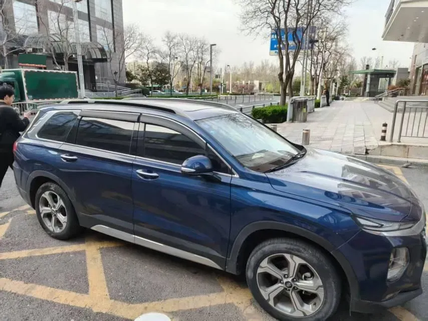 2019 Hyundai Santafe 2.0T 240HP L4 8AT,autocango,china used car exporter,china ev exporter,chinese used car exporter,chinese used ev exporter