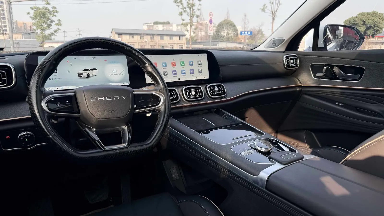 2023 Chery Tiggo 9 2.0T 261HP L4 7DCT,autocango,china used car exporter,china ev exporter,chinese used car exporter,chinese used ev exporter