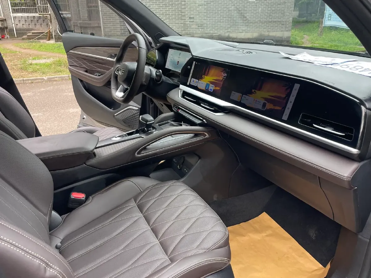 2025 Geely Monjaro 2.0T 238HP L4 8AT,autocango,china used car exporter,china ev exporter,chinese used car exporter,chinese used ev exporter