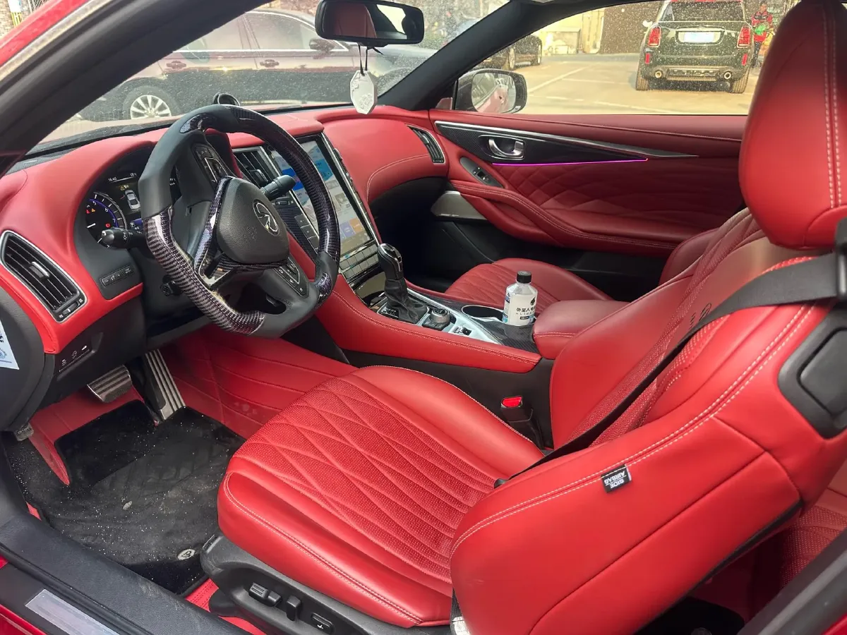 2017 Infiniti Q60 2.0T 211HP L4 7AT,autocango,china used car exporter,china ev exporter,chinese used car exporter,chinese used ev exporter