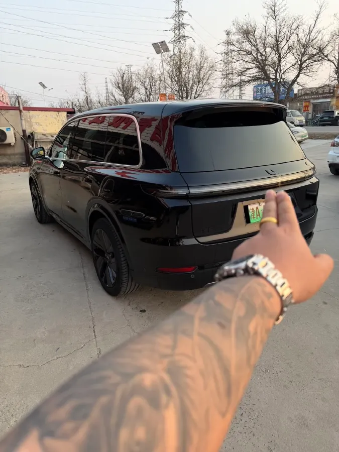 2023 Li L9 Range Extended 154HP REEV 42.6KWH,autocango,china used car exporter,china ev exporter,chinese used car exporter,chinese used ev exporter